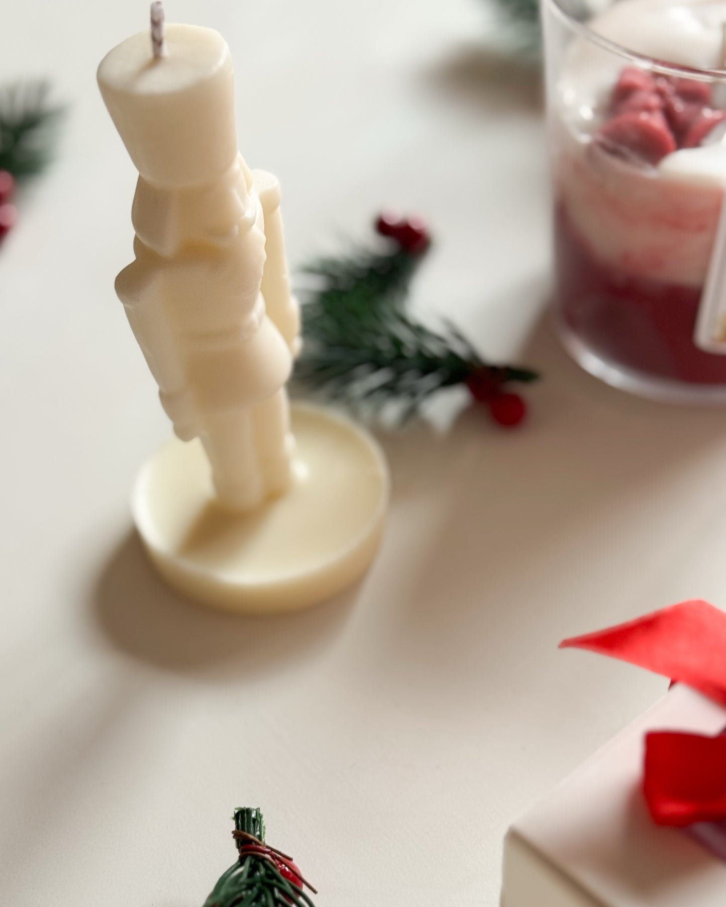 Velas decorativas de Navidad