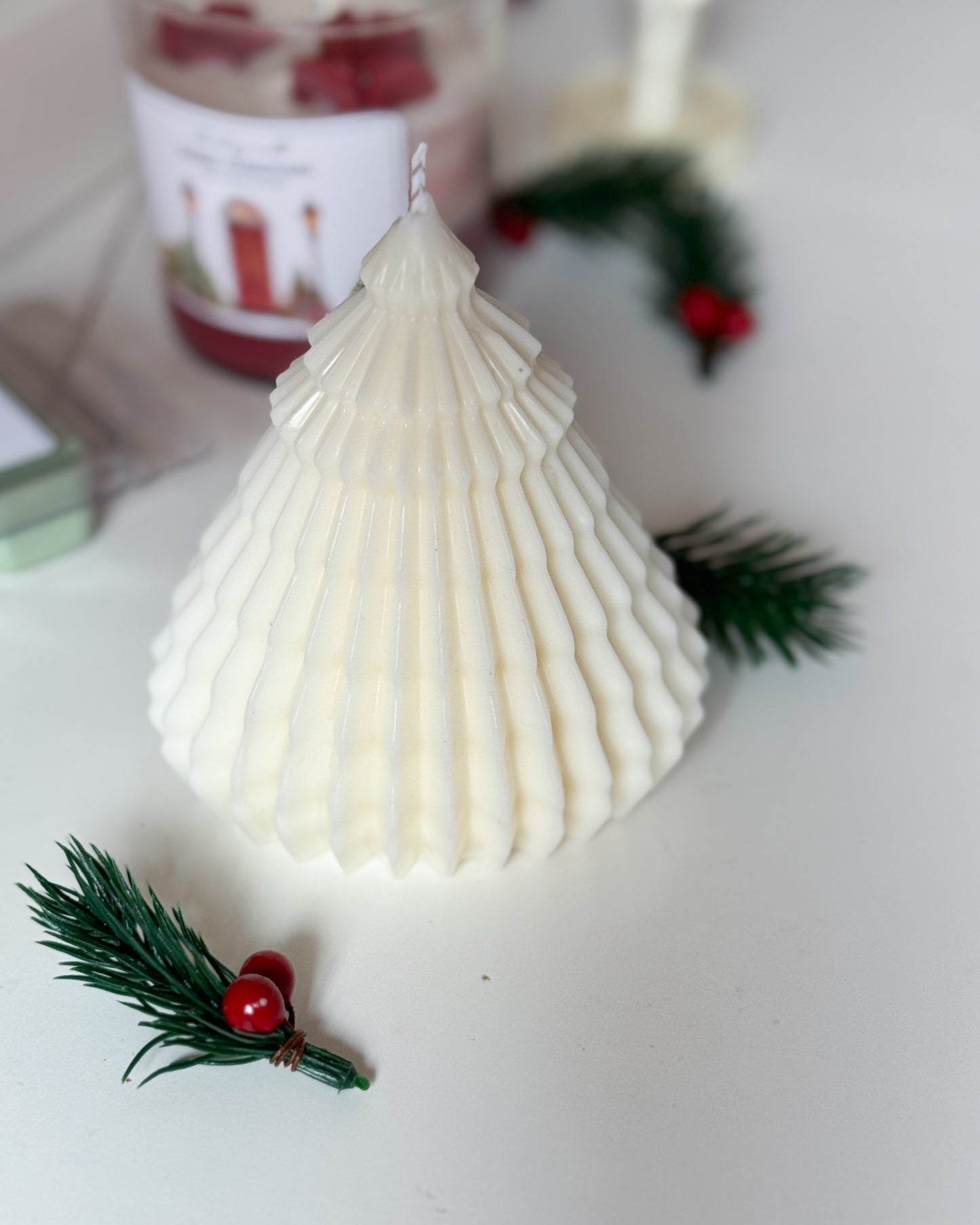 Velas decorativas de Navidad