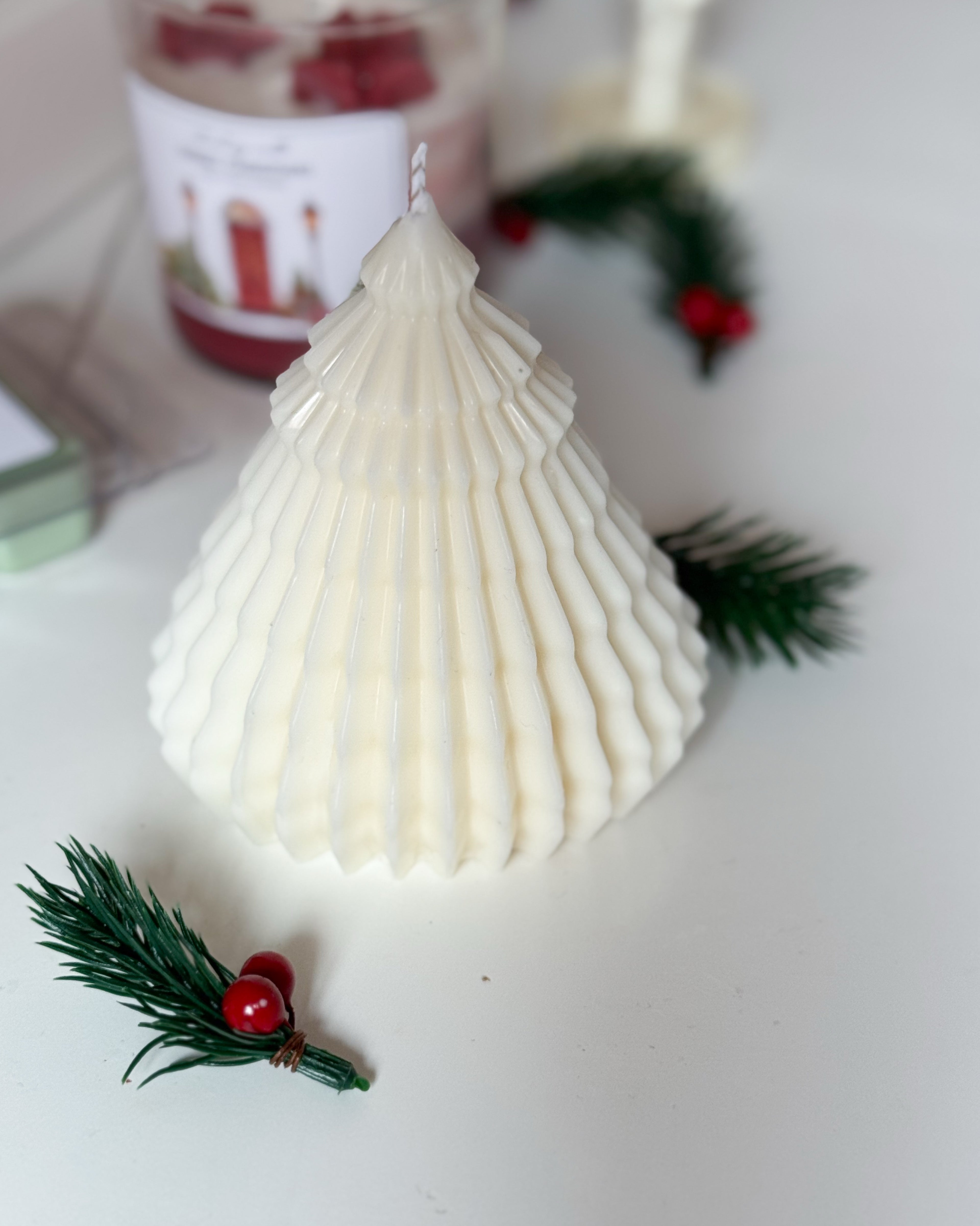 Velas decorativas de Navidad