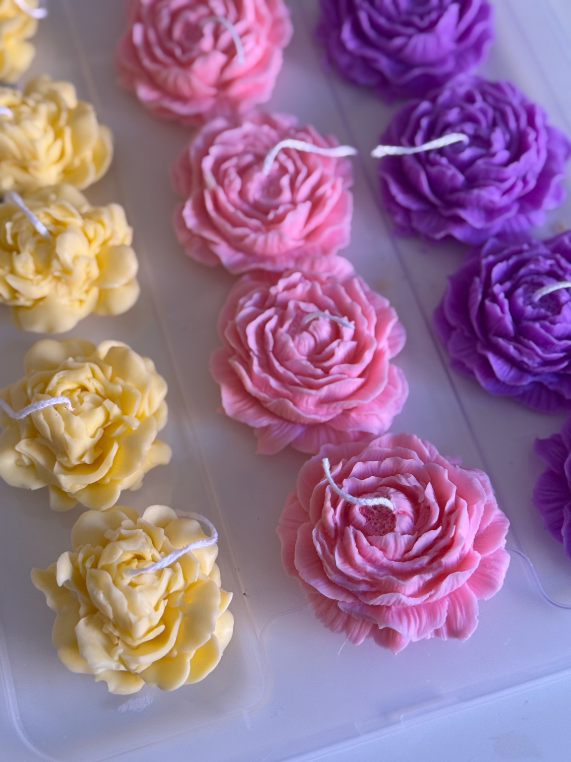 Vela flor