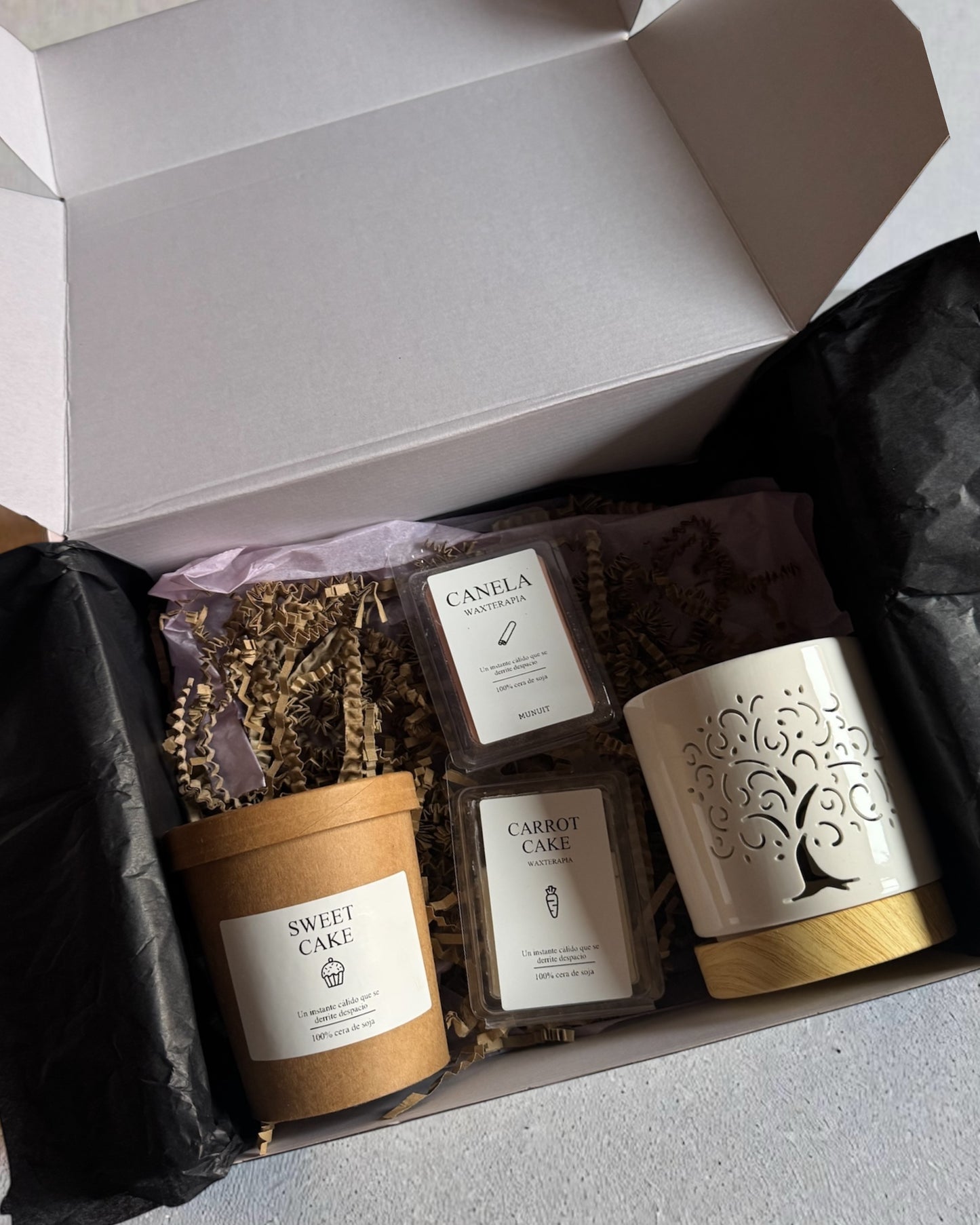 Caja Regalo Wax Melts + Quemador