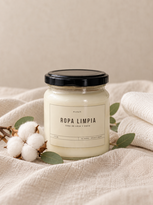 Vela Aromática Ropa Limpia