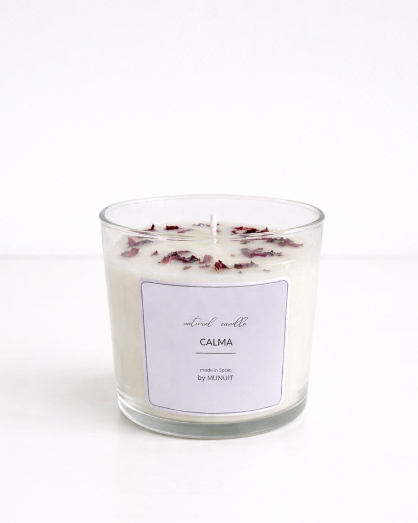 CALMA - vela rosa empolvado