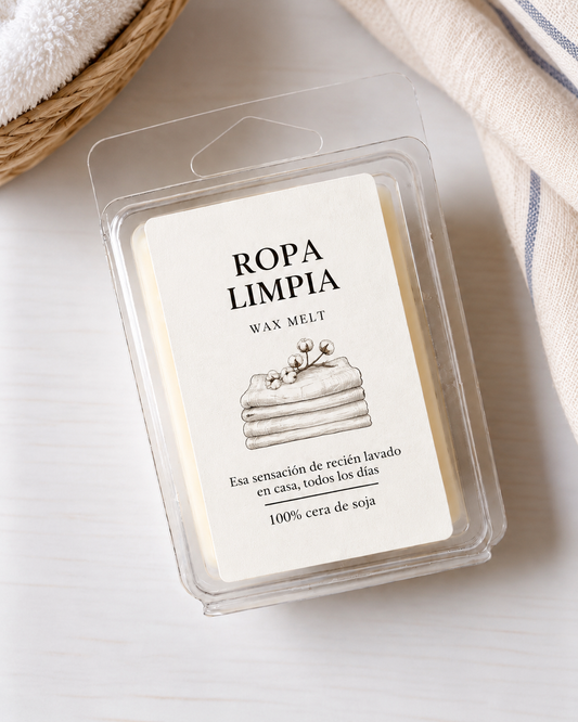 Wax Melt Ropa Limpia