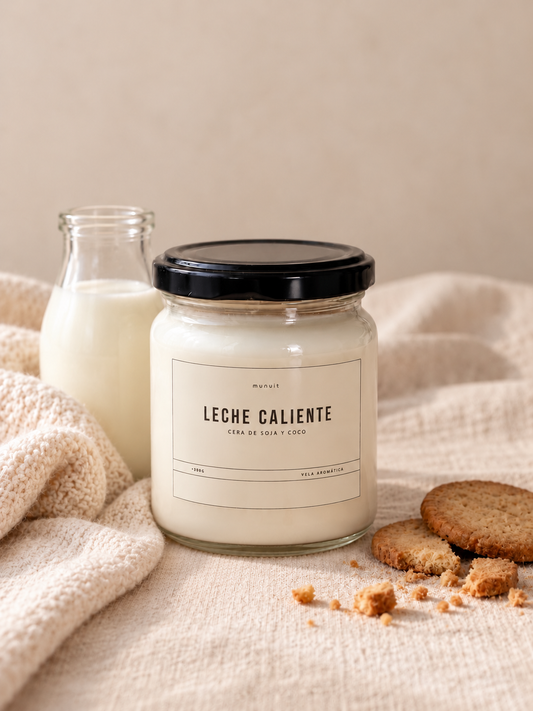 Vela aromática Leche caliente