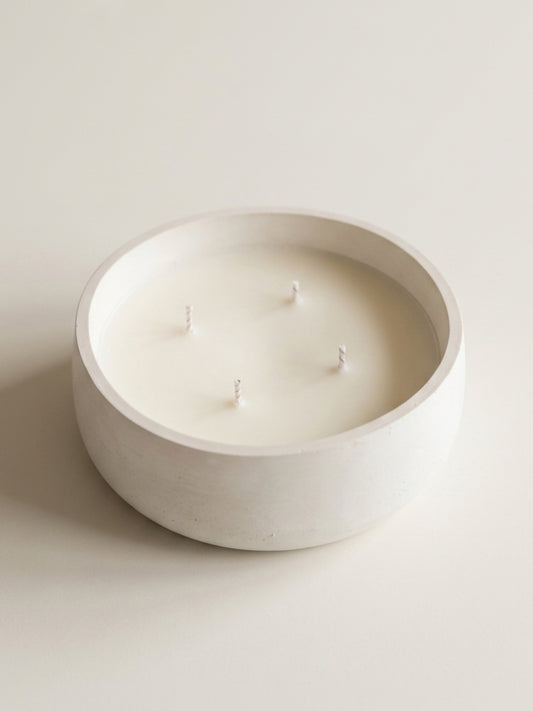 Vela cuenco XL con mensaje oculto