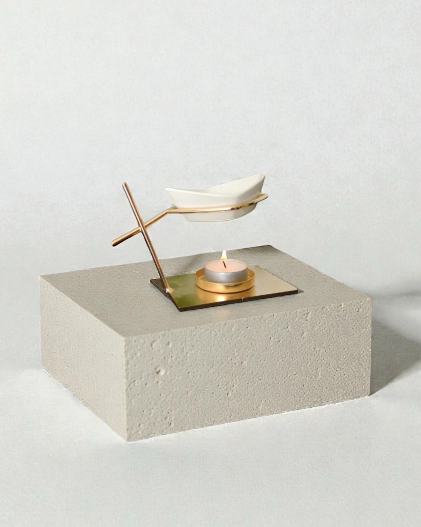 quemador waxmelt metal y ceramica munuit