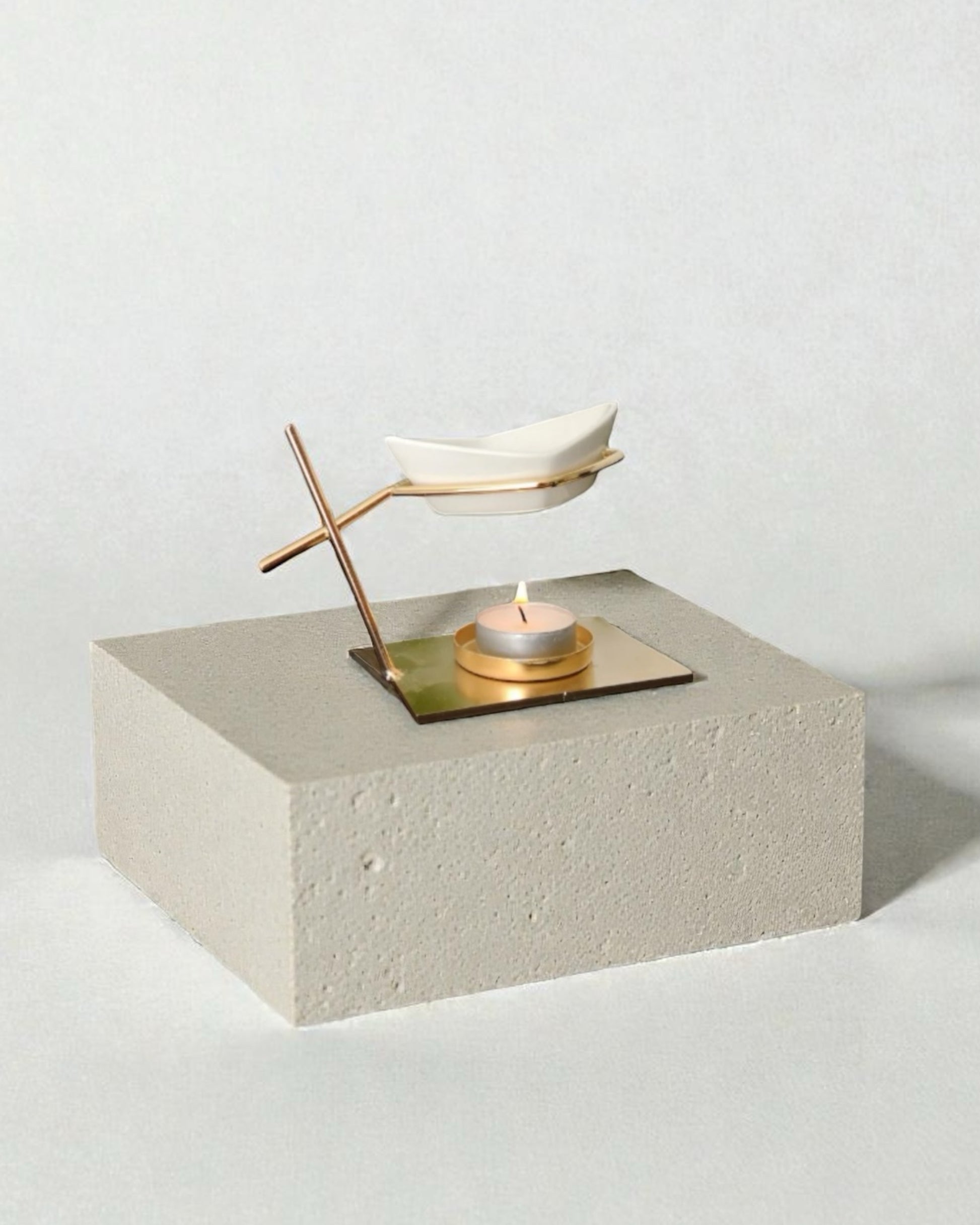 quemador waxmelt metal y ceramica munuit