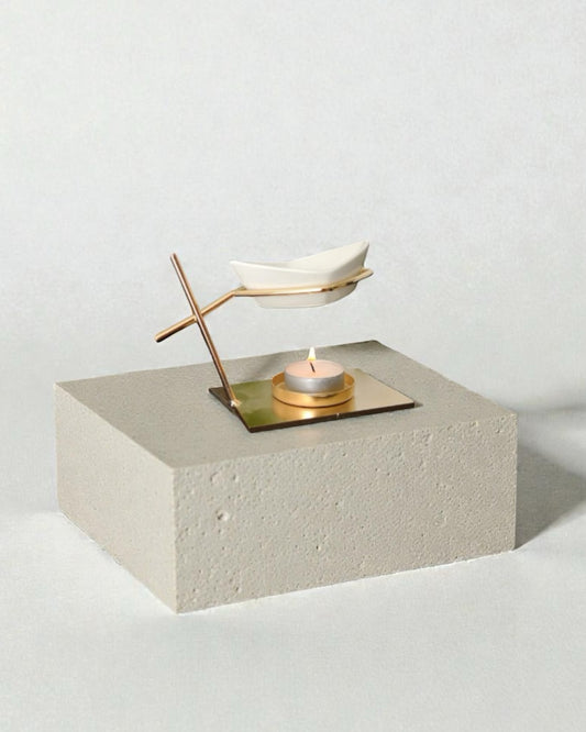 quemador waxmelt metal y ceramica munuit